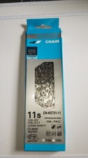 Shimano CN-HG701-11 SIL-TEC 11 Speed Chain w/ Chain Quick Link 1 Pair, 116 Links