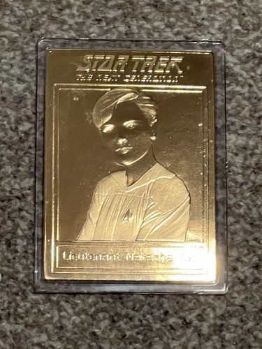 Danbury mint star trek 22ct - mint,