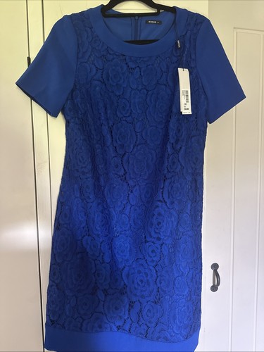 Roman royal blue - blue, lace