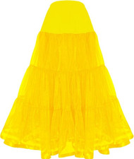 Hoopless Net Petticoat Girl Dance Tutu Fancy A-swing Wedding Dress Underskirt H1