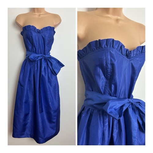 Vintage 80s vivien smith blue - vintage,
