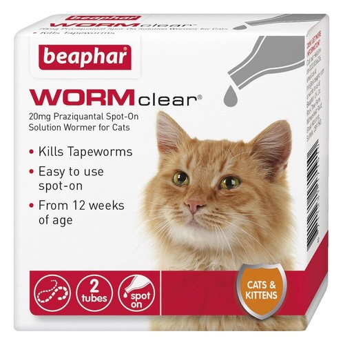 Beaphar wormclear for cats - beaphar,