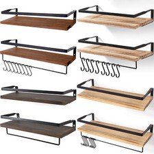 2Pcs Metal Wooden Floating