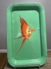 1950's VTG Retro Parrot Metal