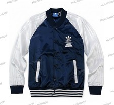 New Adidas Blue Star Wars Stromtrooper Hoodie Jedi Varsity Jacket Coat V33840