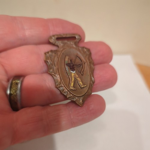 Vintage arrowhead watch fob - vintage,