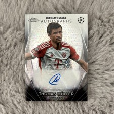 Thomas Muller Bayern Munich Ultimate Stage Chrome Auto Topps UCC Flagship 23-24