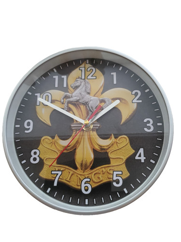 Kings regiment clock - kings,