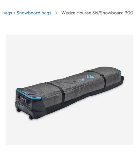 Wedze ski snowboard bag - wedze,