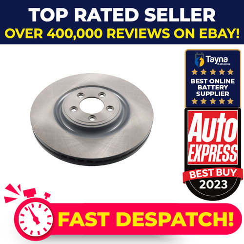 Brake disc single vented fits - vented,