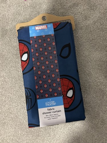 Marvel spoderman shower - marvel,