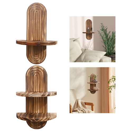 Oval wall shelf - wall, mounted