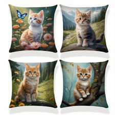 Beautiful 4 pieces set  cat
