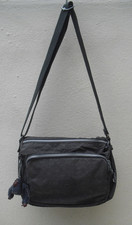 Kipling Reth bag with Dorothy monkey in dark grey charcoal early version used