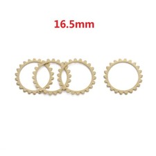 20Pcs Raw Brass Mechanical Steampunk Cogs & Gears Charms for Diy Jewelry Making