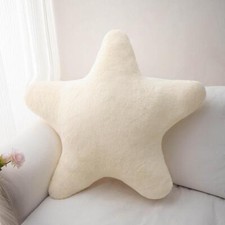 Star Shape Plush Cushion – Kids Decorative Throw Pillow for Bedroom/Playroom