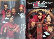 Hook KNITTING PATTERN book 14 film designs Peter Pan Hook Smee pirate ship Wendy