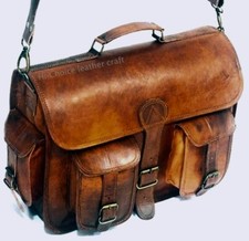 Leather Vintage Messenger