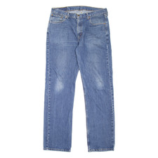 LEVI'S 751 02 Jeans Mens Blue Regular Straight W36 L34