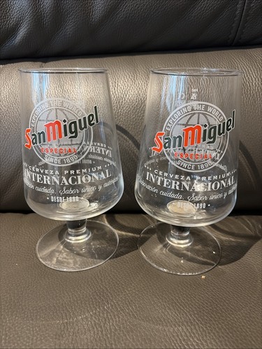 San miguel pint - glass, x