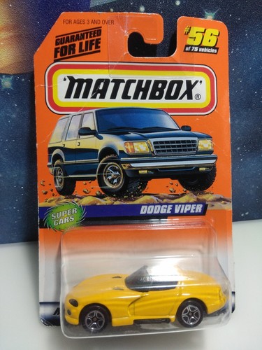 Matchbox dodge viper - matchbox, 56