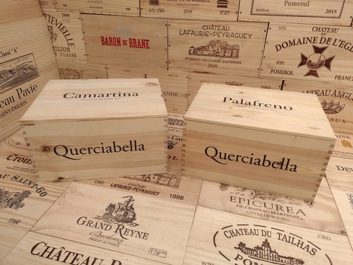 Wooden wine box crate - wine,