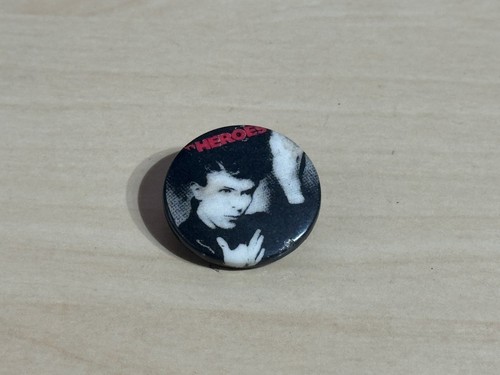 David bowie heroes pin - 1",
