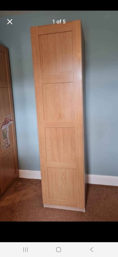 Single wood effect ikea pax - single,