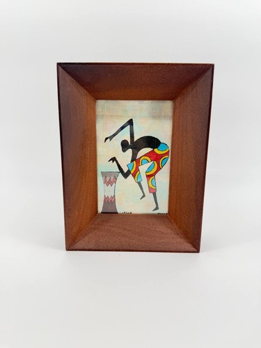 Framed african batik art - african,