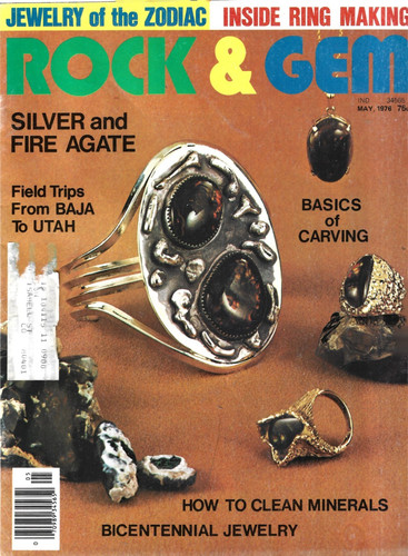 Rock gem magazine may - rock, magazine,