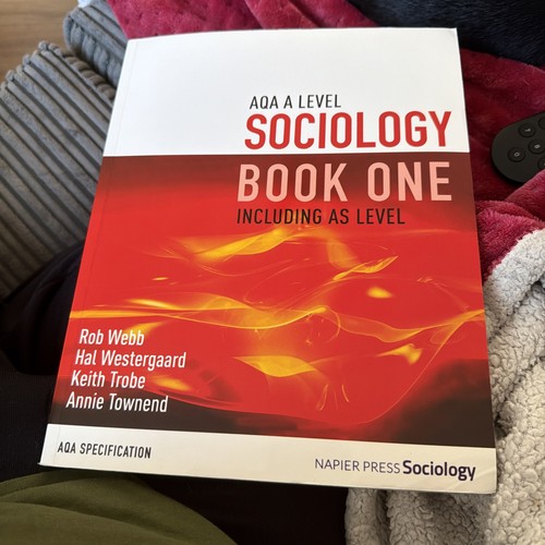 Aqa level sociology book one - book,