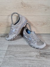 Skechers SN 21159 Grey Bikers Hot Ticket Shoes/Trainers UK Size 3 EU 36 Slip Ons