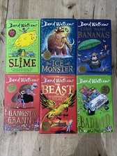 David Walliams Book Bundle x6 Hardback Books Funny Illustrated Tales Gift