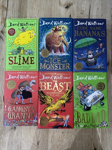 David walliams book bundle - david, x6