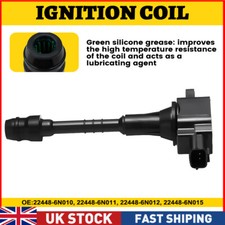 Pencil Ignition Coil Pack Fits Nissan Almera Primera 1.5 1.6 1.8 Hanshin Type Uk