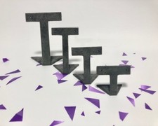 Set of 4 Earring Display Stands Jewellery Displays Ash Grey Suede MADE IN THE UK