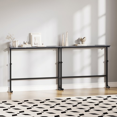 Console table with power - console,