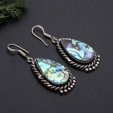 Dangle Drop Abalone Shell
