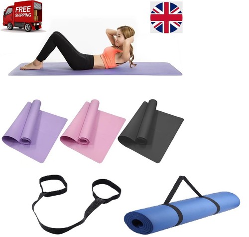 Yoga mat 4mm thick exercise - yoga,
