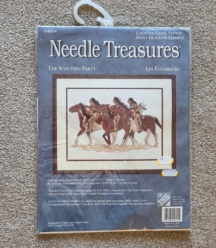 Needle treasures cross - cross, stitch