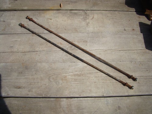 Pair tie bars - x, /