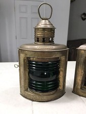 Vintage Nautical Brass Port