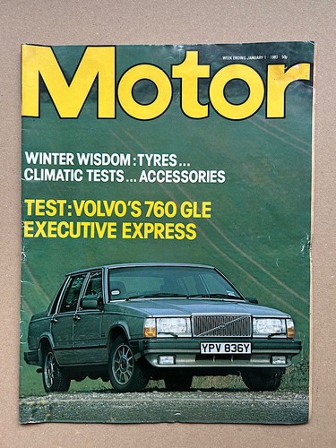 Volvo 760 gle motor - 760, magazine