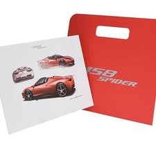 Ferrari 458spider lithograph genuine