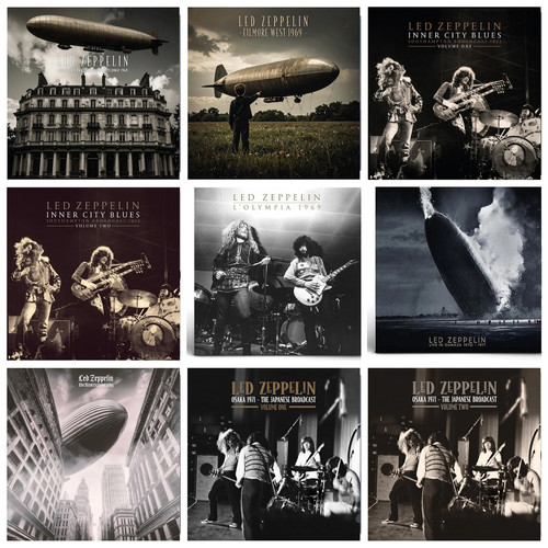 Led zeppelin 9 titles - 9,