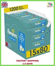 Pampers Fresh Clean Baby Wipes