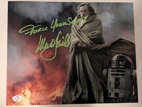 Mark hamill signed luke - mark, "luke