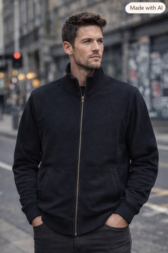Gant full zip sweater - zip, mens