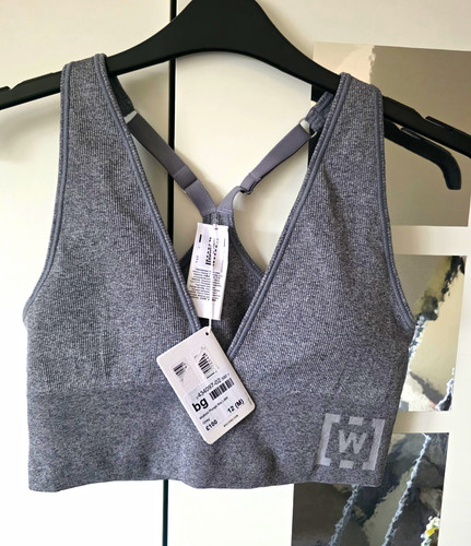 Wolford grey sports bra - wolford,