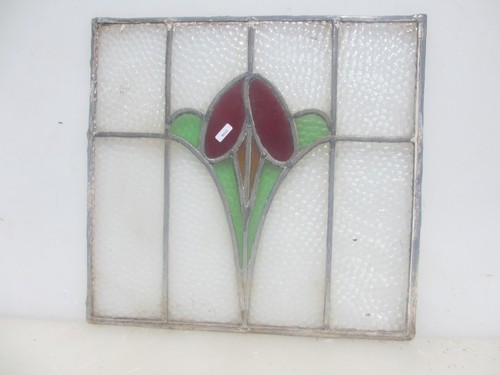 Antique stained glass - antique, window